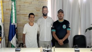 São Tomé recebe a visita do Presidente da Câmara de Três Corações São Tomé recebe a visita do Presidente da Câmara de Três Corações