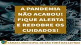 Alerta para o aumento de casos de COVID-19 no município Alerta para o aumento de casos de COVID-19 no município