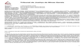 Justiça reconhece a regularidade do processo de cassac¸a~o de mandato da ex-prefeita de São Tomé das Letras em 2018  Justiça reconhece a regularidade do processo de cassac¸a~o de mandato da ex-prefeita de São Tomé das Letras em 2018