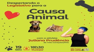 Causa Animal em pauta na Câmara Municipal Causa Animal em pauta na Câmara Municipal