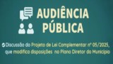 Audiência Pública -PLC 05/2025 Audiência Pública -PLC 05/2025