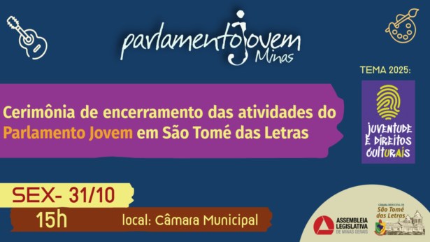 Câmara realizará cerimônia de encerramento do Parlamento Jovem 2025